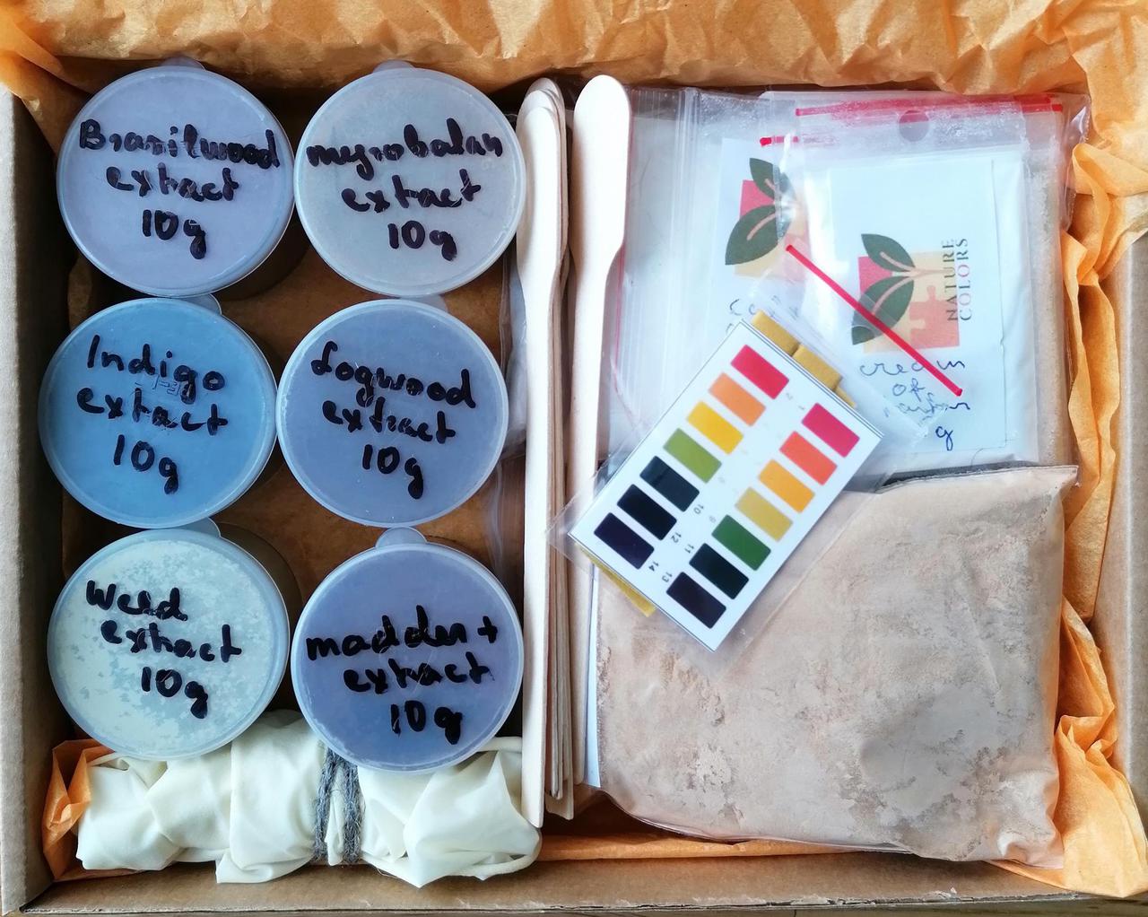 Creative kits with natural dyes – NatureColors